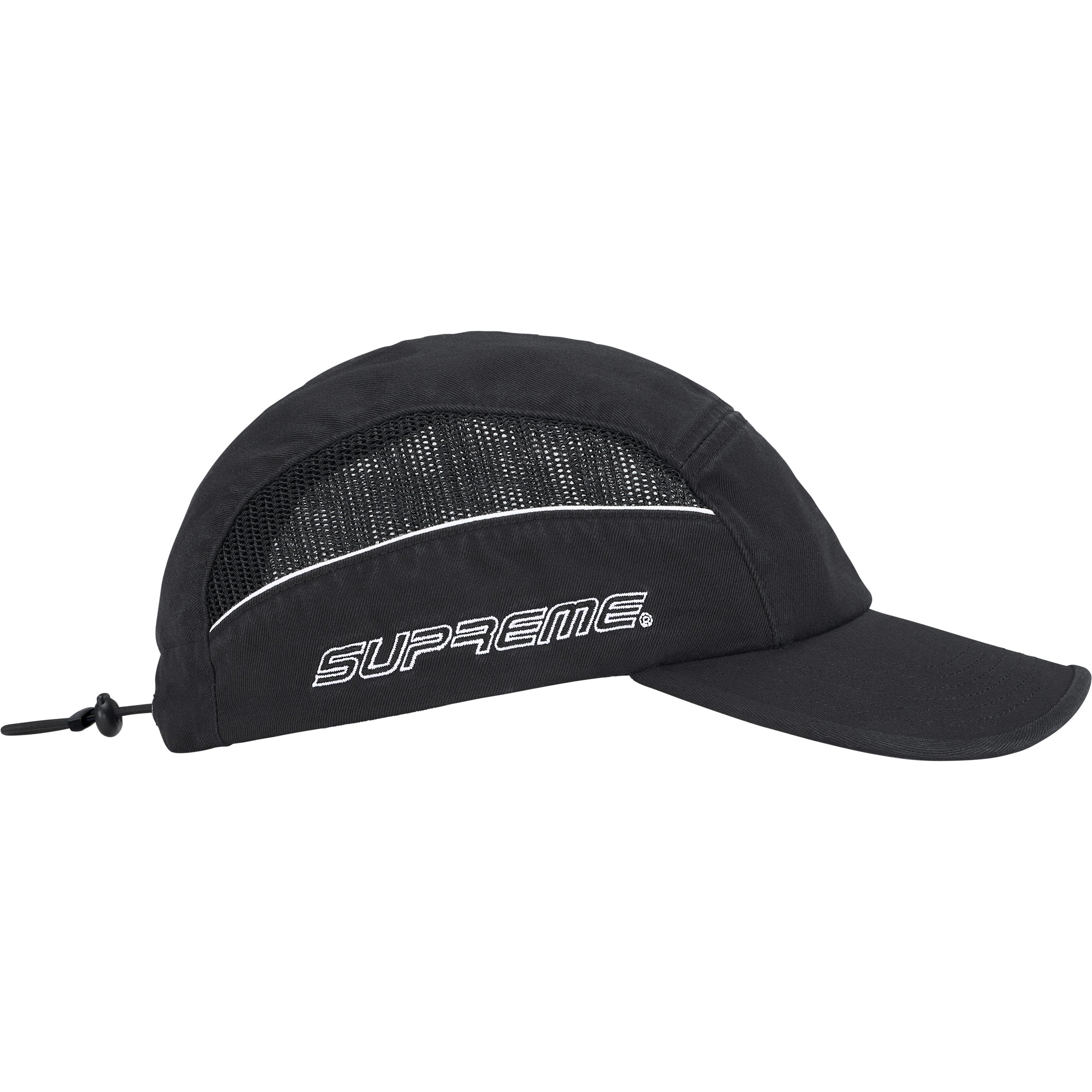 Side Mesh Piping Camp Cap view 7